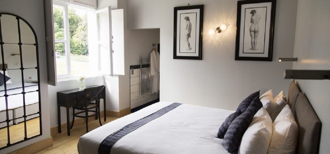 Bedroom in a two bedroom suite